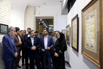 افتتاح نگارخانه سرو شیراز با حضور وزیر فرهنگ و ارشاد اسلامی 
