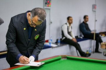 Le championnat d’Iran de billard