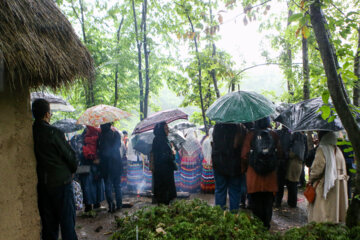 Festival de plantation de riz dans le nord de l'Iran