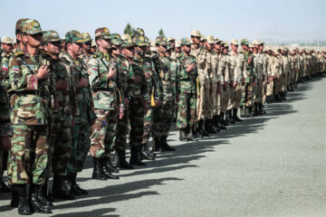 حضور خادمان رضوی در پادگان آموزشی ۰۴ ارتش