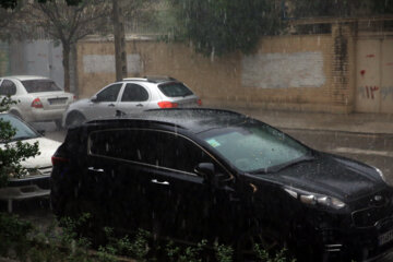 بارش های سیل آسا در مشهد