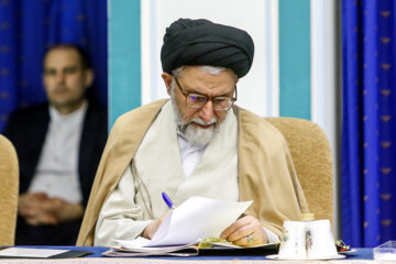 حضور سید اسماعیل خطیب وزیر اطلاعات در  جلسه شورای عالی فضای مجازی