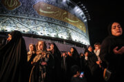 تجمع مردم تهران در میدان ولیعصر (عج)