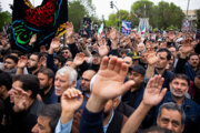 حضور میلیونی مردم در مراسم تشییع شهدای خدمت نماد وحدت ملت ایران است