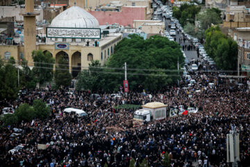 Historical Funeral of Martyrs of Service in Qom