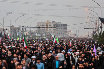 Historical Funeral of Martyrs of Service in Qom