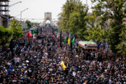 تہران والوں کا شہید صدر آیت اللہ سید ابراہیم رئیسی کو الوداع، جلوس جنازہ نے نئی تاریخ رقم کردی
