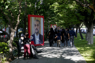 تشییع شهدای خدمت در تهران