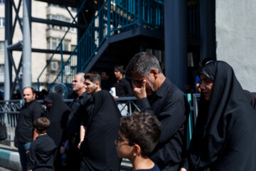 تشییع شهدای خدمت در تهران