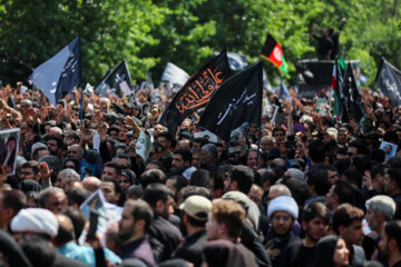 تشییع شهدای خدمت در تهران