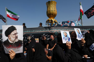 تشییع شهدای خدمت در تهران