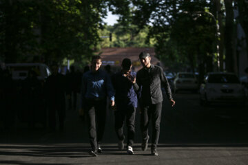 تشییع شهدای خدمت در تهران