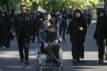 تشییع شهدای خدمت در تهران