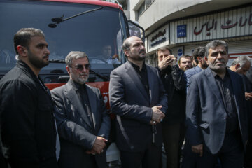 تشییع شهدای خدمت در تهران