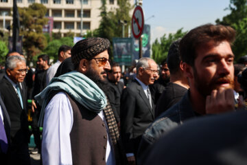 تشییع شهدای خدمت در تهران