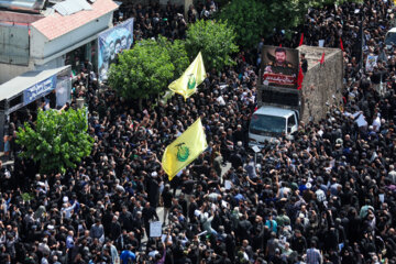 تشییع شهدای خدمت در تهران