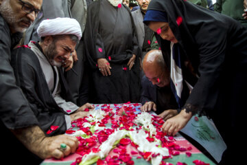 تشییع پیکر مطهر شهید مدافع وطن سرهنگ دوم «مسعود کرمی»