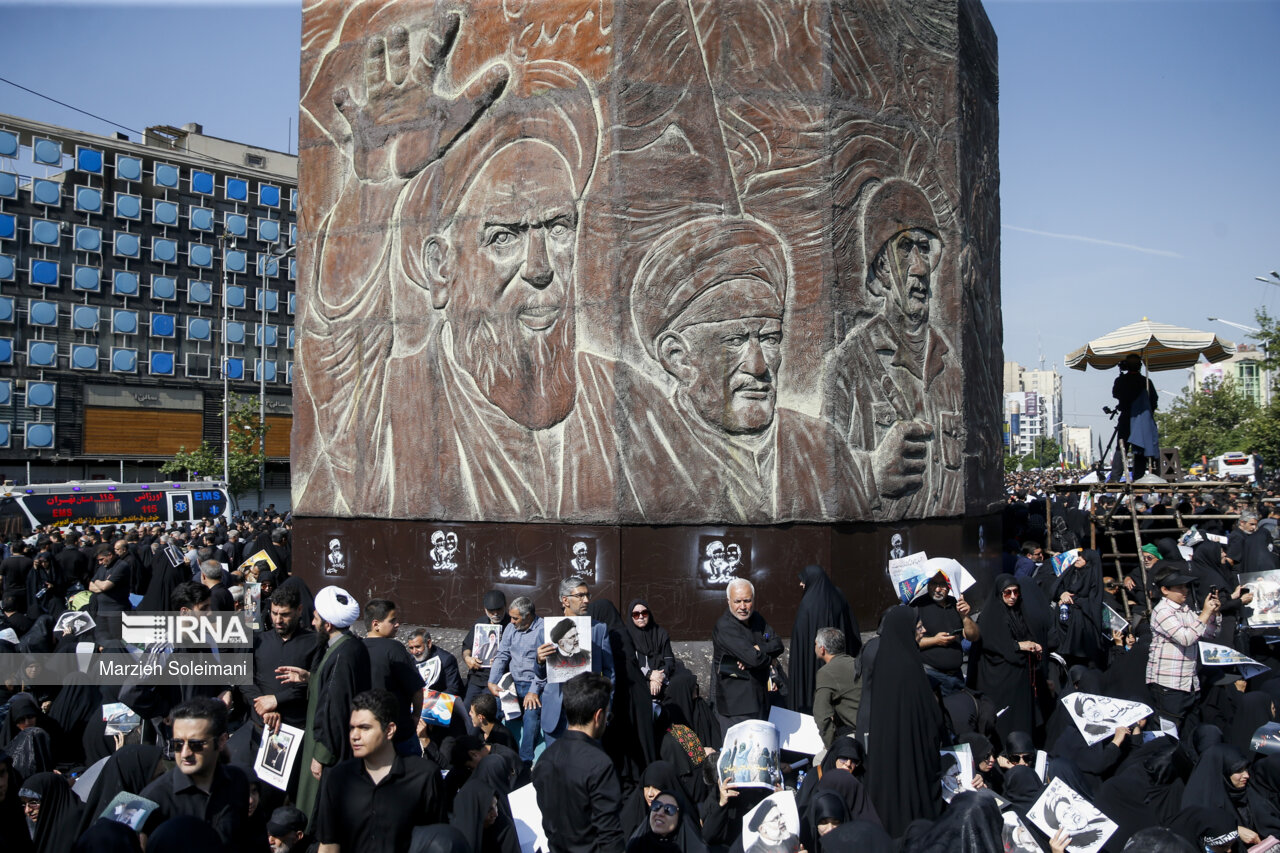Tehran holds mass funeral for President Raisi, companions