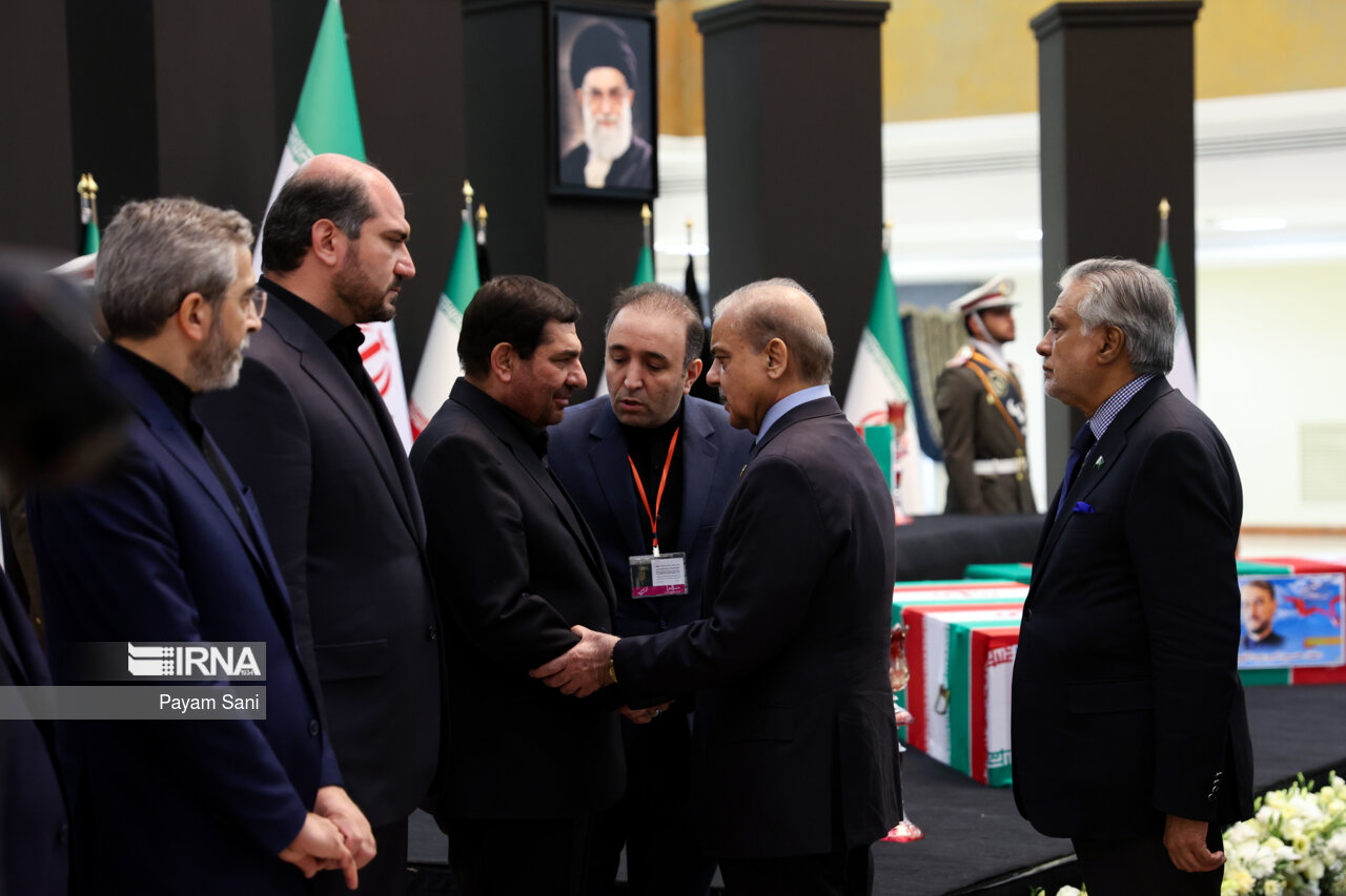 ادای احترام مقامات کشورها به رئیس جمهور شهید