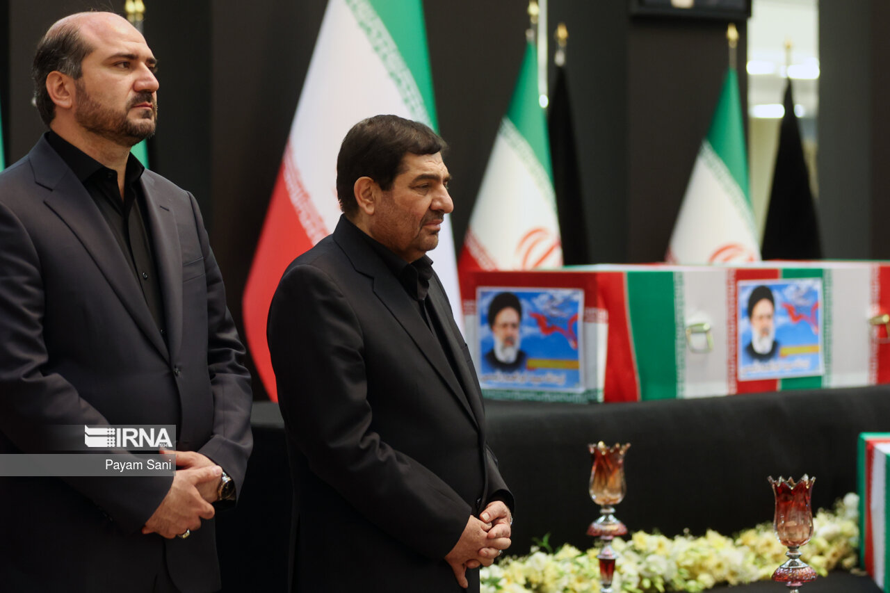 ادای احترام مقامات کشورها به رئیس جمهور شهید