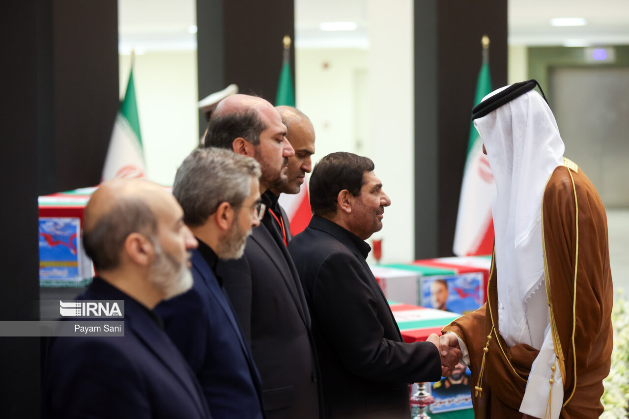 ادای احترام مقامات کشورها به رئیس جمهور شهید