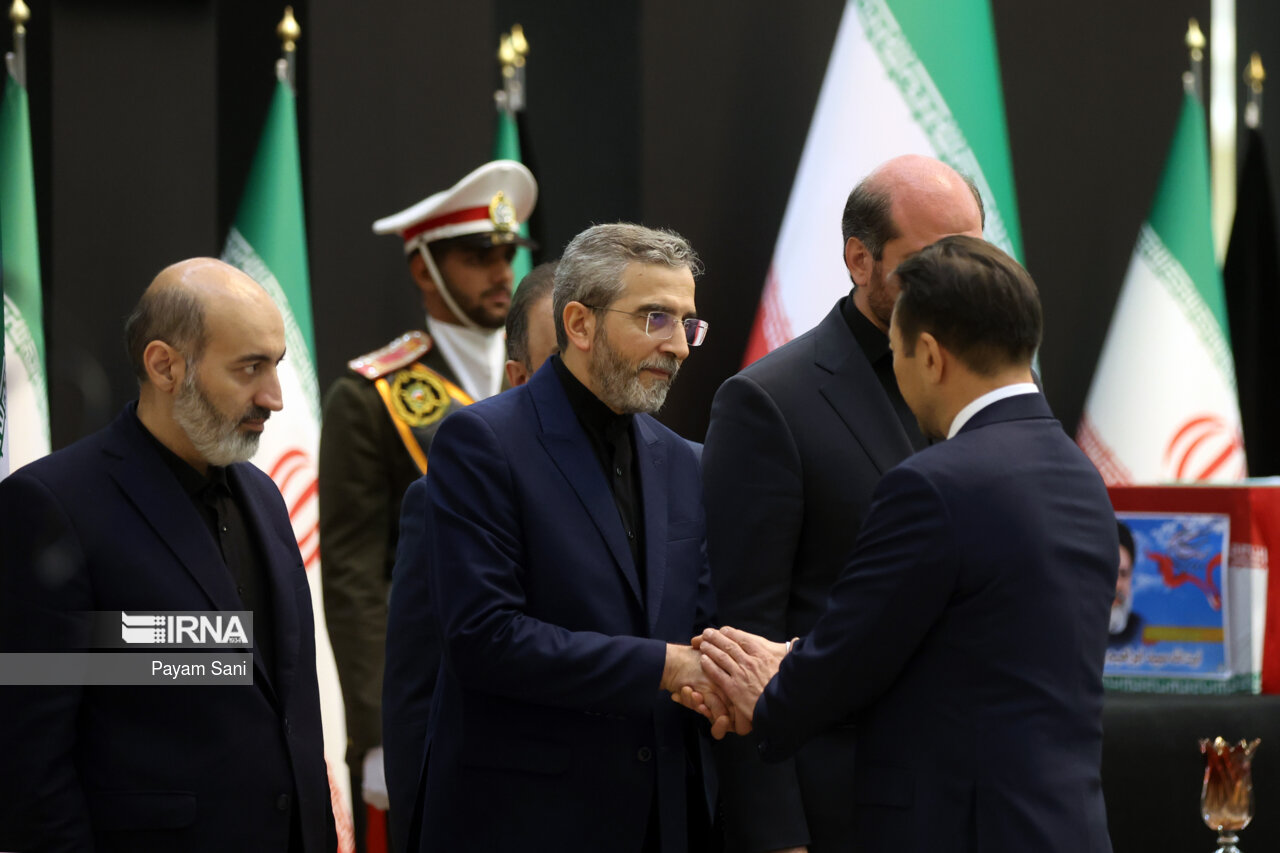 ادای احترام مقامات کشورها به رئیس جمهور شهید