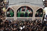 Ceremonia de procesión fúnebre por el presidente Raisi en Biryand