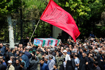 Funeral Held for Martyr FM Hossein Amirabdollahian