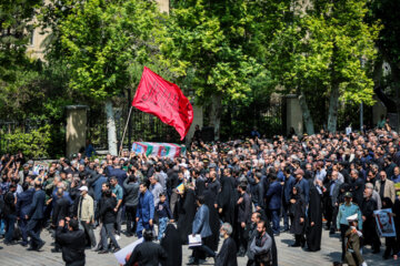 Funeral Held for Martyr FM Hossein Amirabdollahian