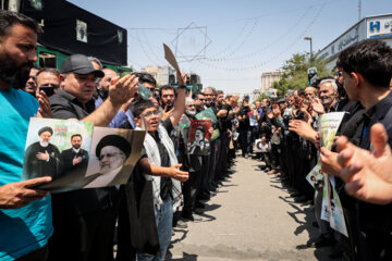 Martyred president’s funeral in Mashhad