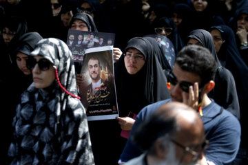 Funeral Held for Martyr FM Hossein Amirabdollahian