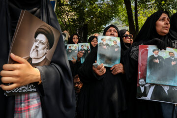 Martyred president’s funeral in Mashhad