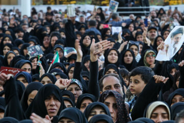 Martyred president’s funeral in Mashhad