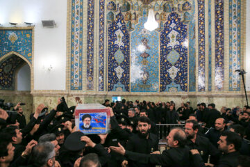 Martyred president’s funeral in Mashhad