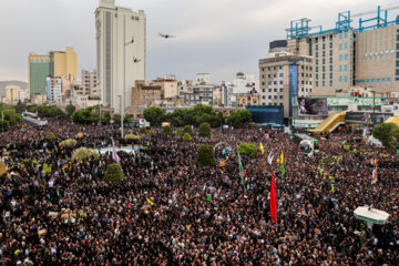 Martyred president’s funeral in Mashhad