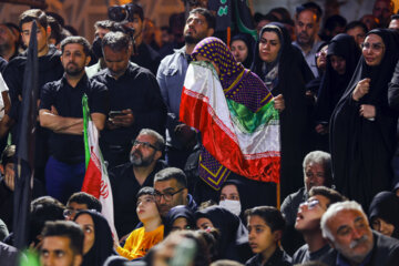 Nuit de deuil des martyrs du Service à Téhéran, ce jeudi soir 23 mai 2024