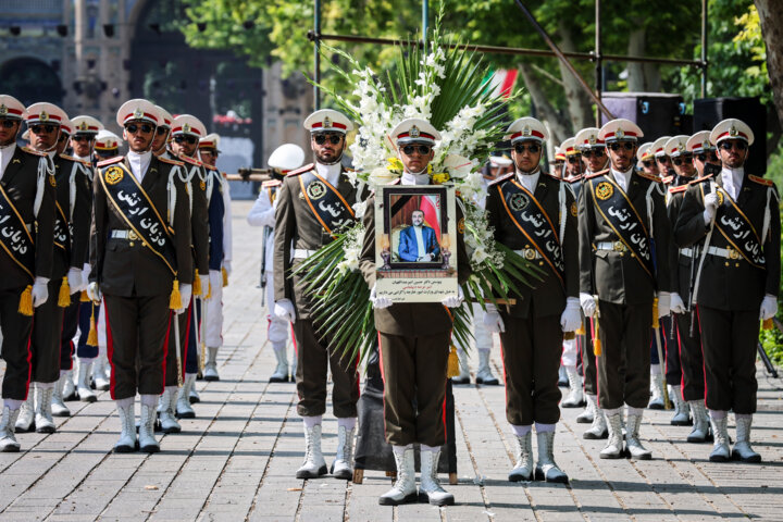 تشییع پیکر شهید «حسین امیرعبداللهیان»