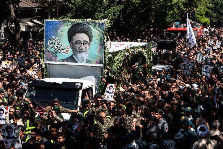 وداع با خادم شهیدان و شهید خدمت/شهید «رحمتی» در زادگاهش مراغه آرام گرفت