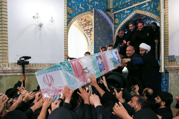 Late President Ebrahim Raisi laid to rest at Imam Reza shrine in Mashhad