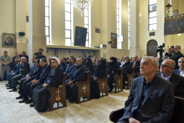 Tribute and Prayers for Martyred Iranian President in Sarkis Church in Tehran