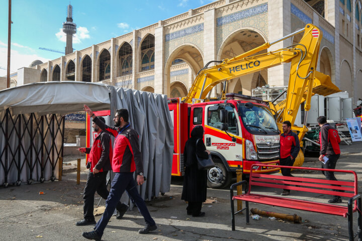 افتتاح نمایشگاه مدیریت بحران ایران قوی