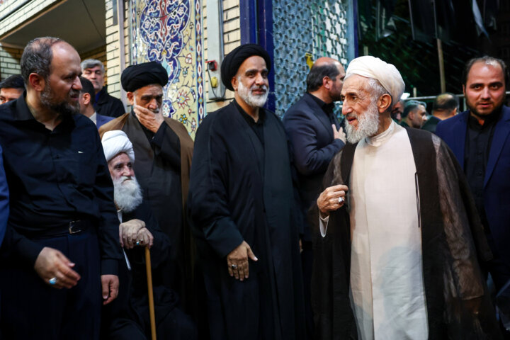 مراسم گرامیداشت رئیس جمهور شهید وهمراهان در مسجد ارک
