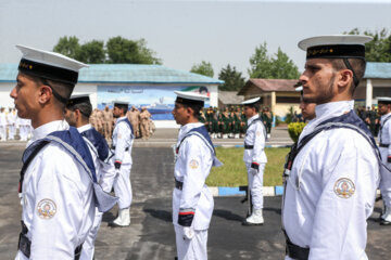 مراسم دانش آموختگی دانش پژوهان نیروی دریایی ارتش