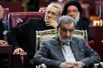 «علی لاریجانی» در مراسم بزرگداشت رئیس جمهور شهید در مجمع تشخیص مصلحت نظام