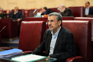 «محمود احمدی نژاد» در مراسم بزرگداشت رئیس جمهور شهید در مجمع تشخیص مصلحت نظام