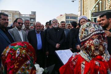 سفر علی‌محمد زنگانه، استاندار گلستان به دلند از توابع شهرستان رامیان