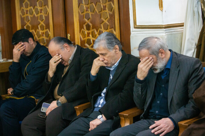 مراسم یادبود شهدای حادثه تروریستی کرمان