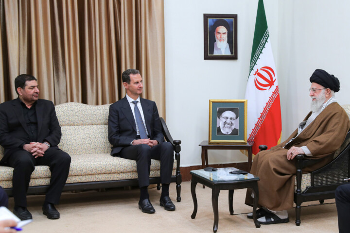 Встреча президента Сирии с Верховным лидером