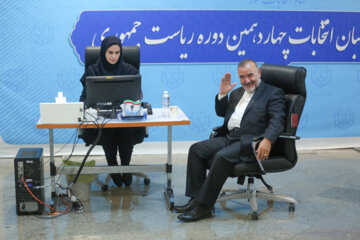 چهارمین روز ثبت نام داوطلبان انتخابات ریاست جمهوری- ثبت نام « ایرج شاهوردی»