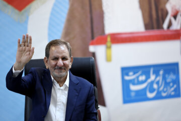 پنجمین روز ثبت نام داوطلبان انتخابات ریاست جمهوری- ثبت نام «اسحاق جهانگیری»